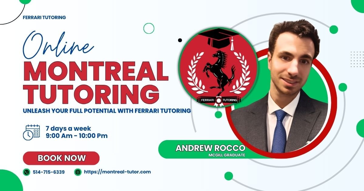 Tips - Andrew Rocco - Montreal Tutor